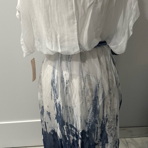 Silk Ruffle layered maxi dress - Picture 2 of 7